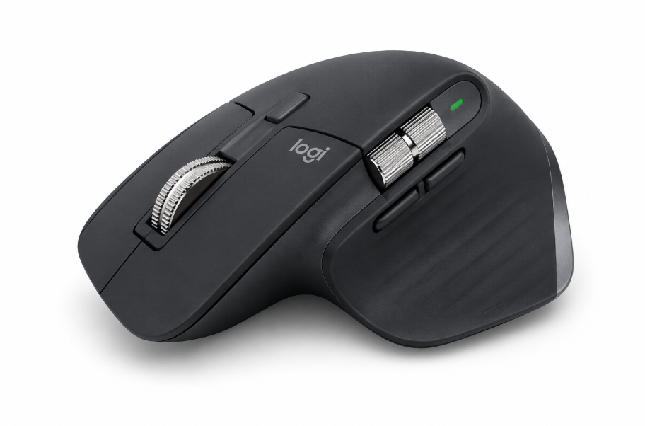 로지텍 MX Master 3S 디자인과 그립 구조