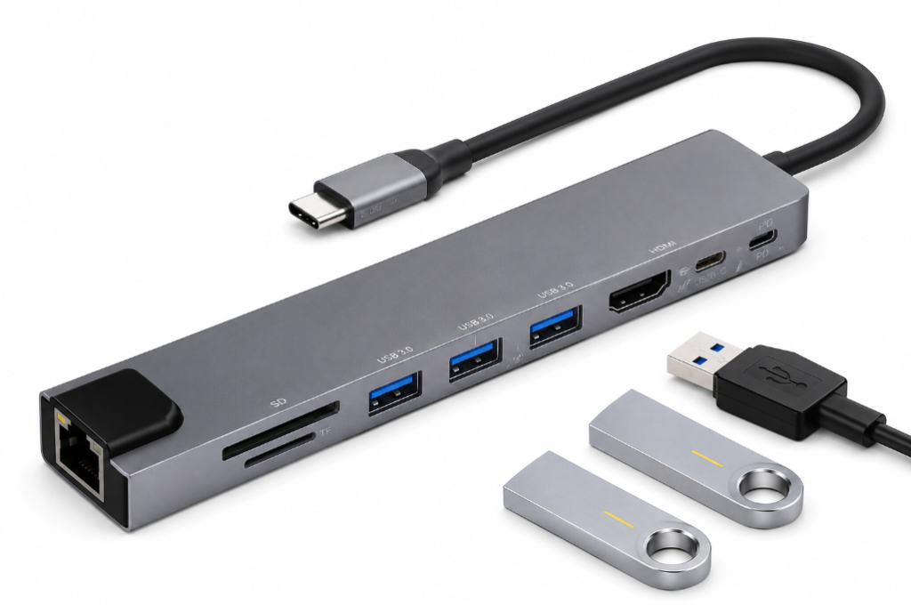 홈플래닛 8포트 USB 3.0 유선랜 멀티허브 추천