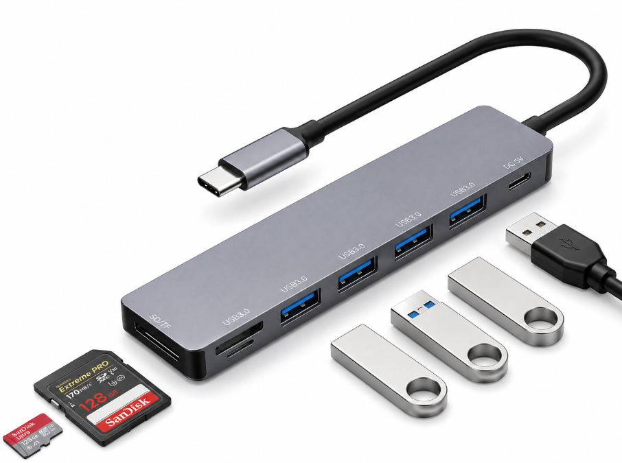 홈플래닛 HUB7C-L 7포트 USB-C 허브 추천