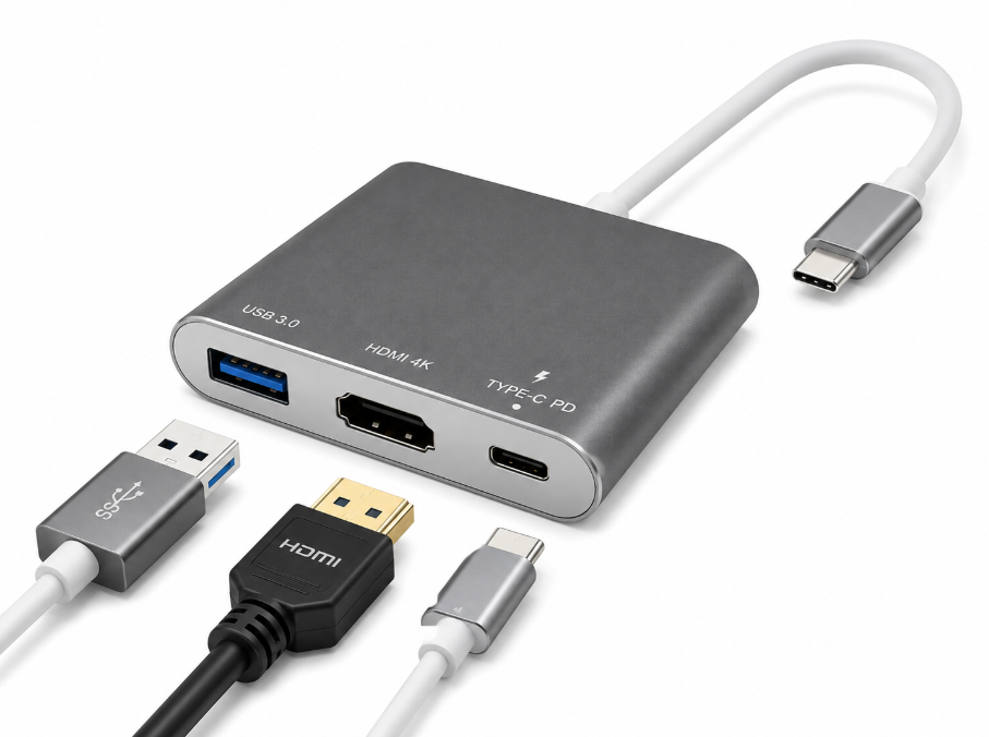 뉴비아 C-HCU 3포트 가성비 USB-C 허브 추천