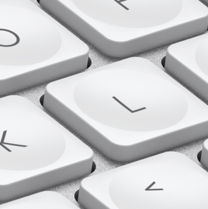 MX Keys Mini 로우 프로파일 키캡 디자인