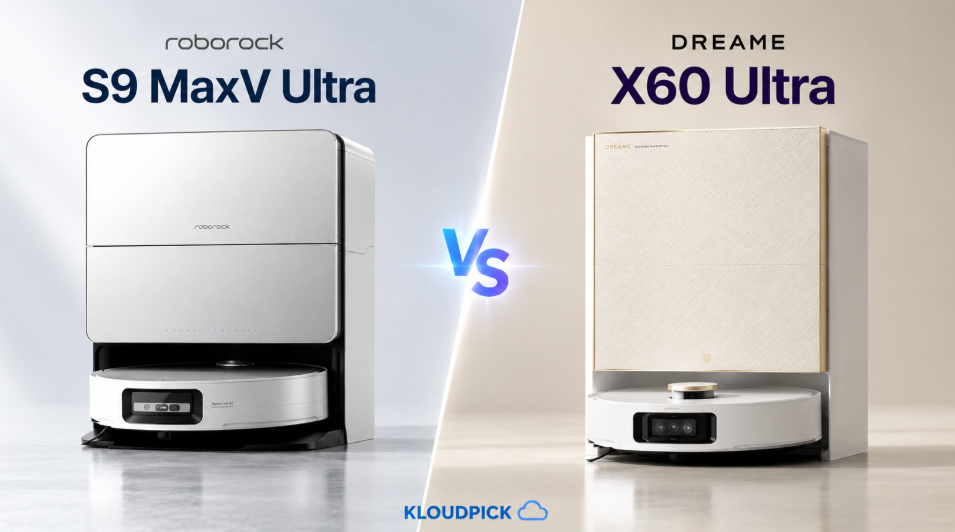 로보락 S9 MaxV Ultra vs 드리미 X60 Ultra 비교 대표 이미지